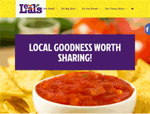 Tablet Screenshot of lealsmexicanfoods.com